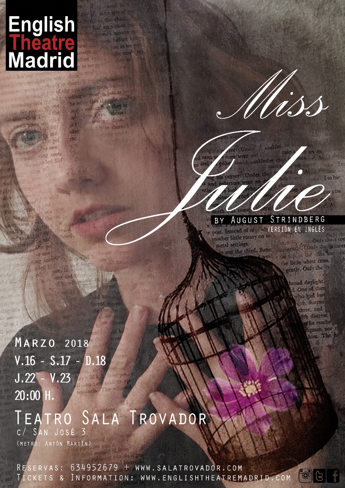 Miss Julie poster